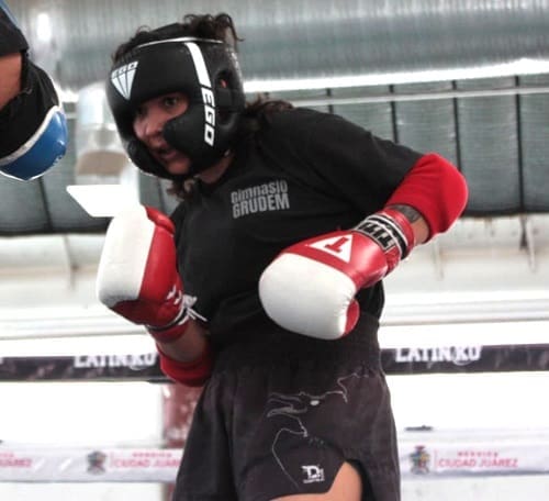 Teporaca 2025. Jenely Ramírez Dias, candidata en la disciplina de Muay Thai