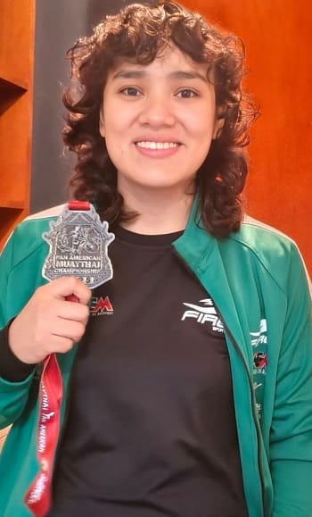 TEPORACA 2025. Janely Ramírez Diaz,candidata en la disciplina de Muay Thai