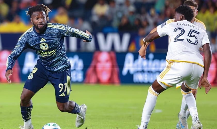 América y Galaxy igualan en amistoso