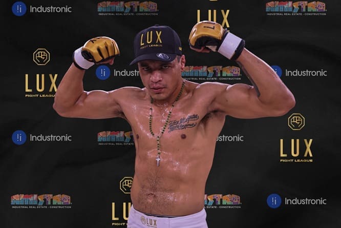 Se medirán “Toro” Corrales e Irvin Amaya por título pluma de LUX Fight League