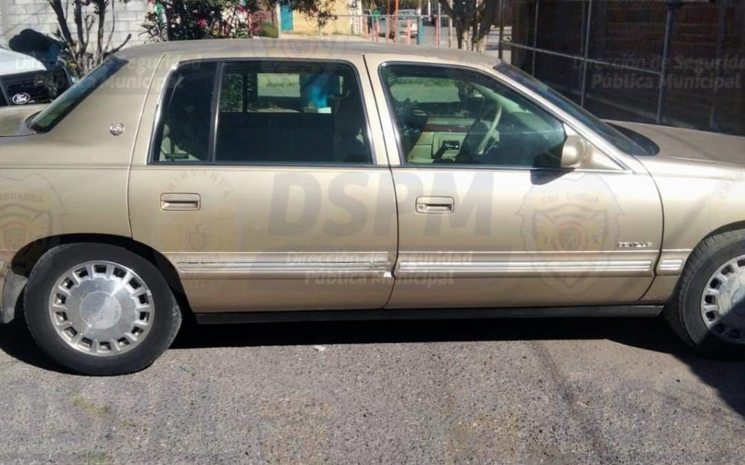 Recuperan un Cadillac con reporte de robo