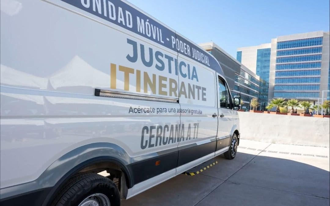 Ponen en marcha la primera Unidad Móvil de Justicia Itinerante