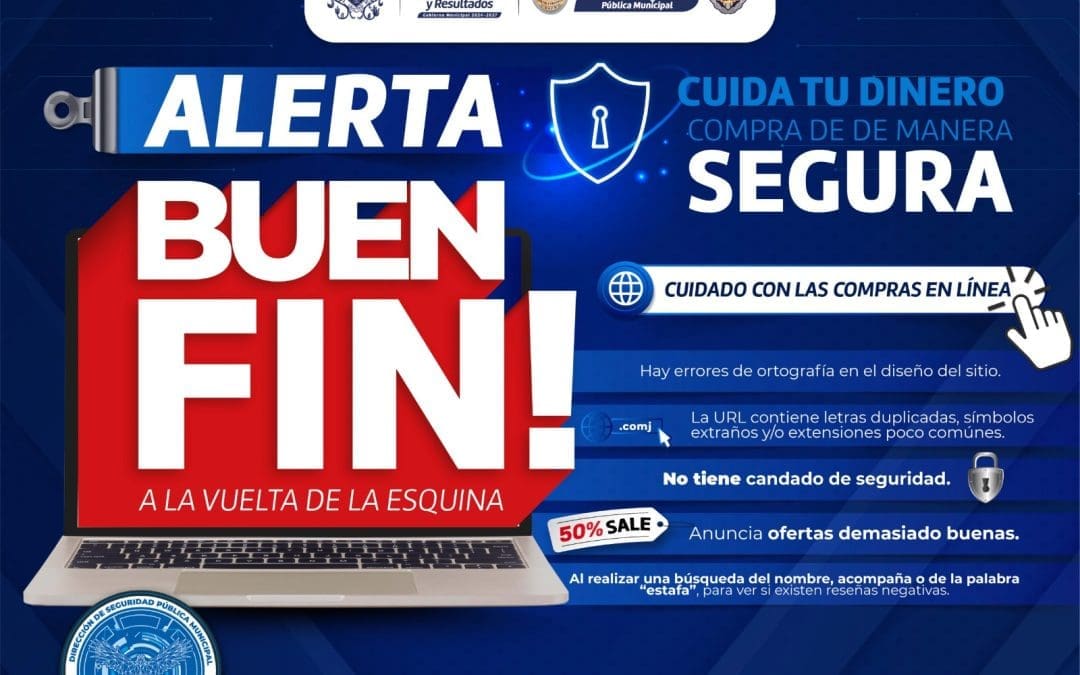 Evita fraudes en tus compras en línea por Buen Fin