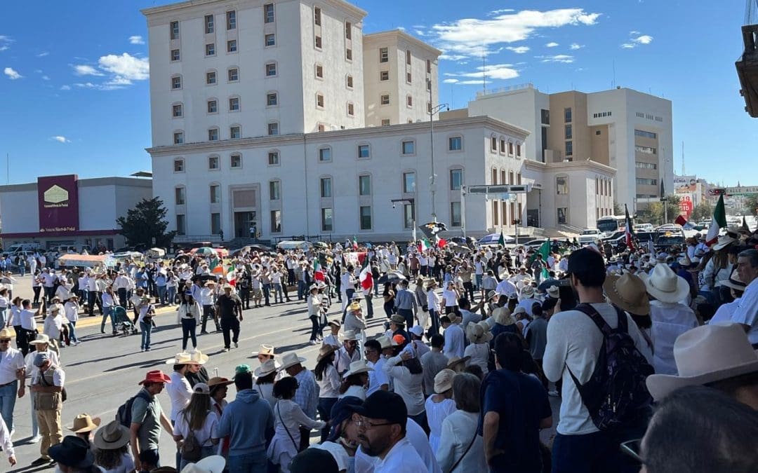 Marcha Generación Z en Chihuahua por la seguridad y justicia