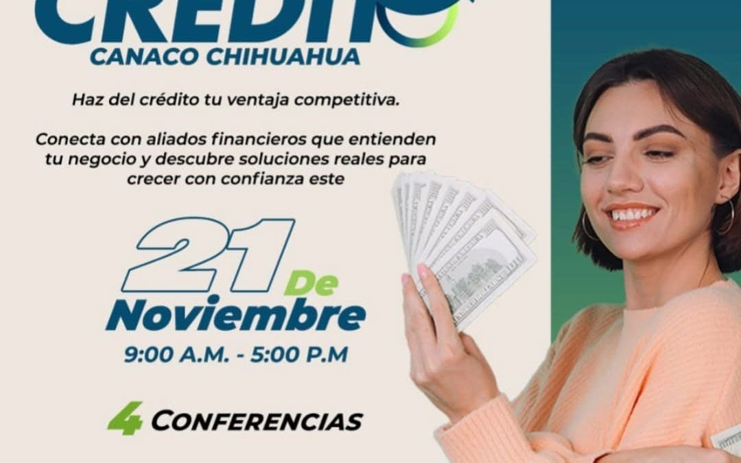 Convocan a Feria del Crédito CANACO para impulsar financiamiento empresarial