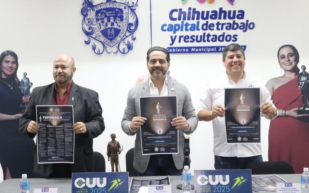 Lista la convocatoria del premio Municipal a la Excelencia en el Deporte «Teporaca» 2025