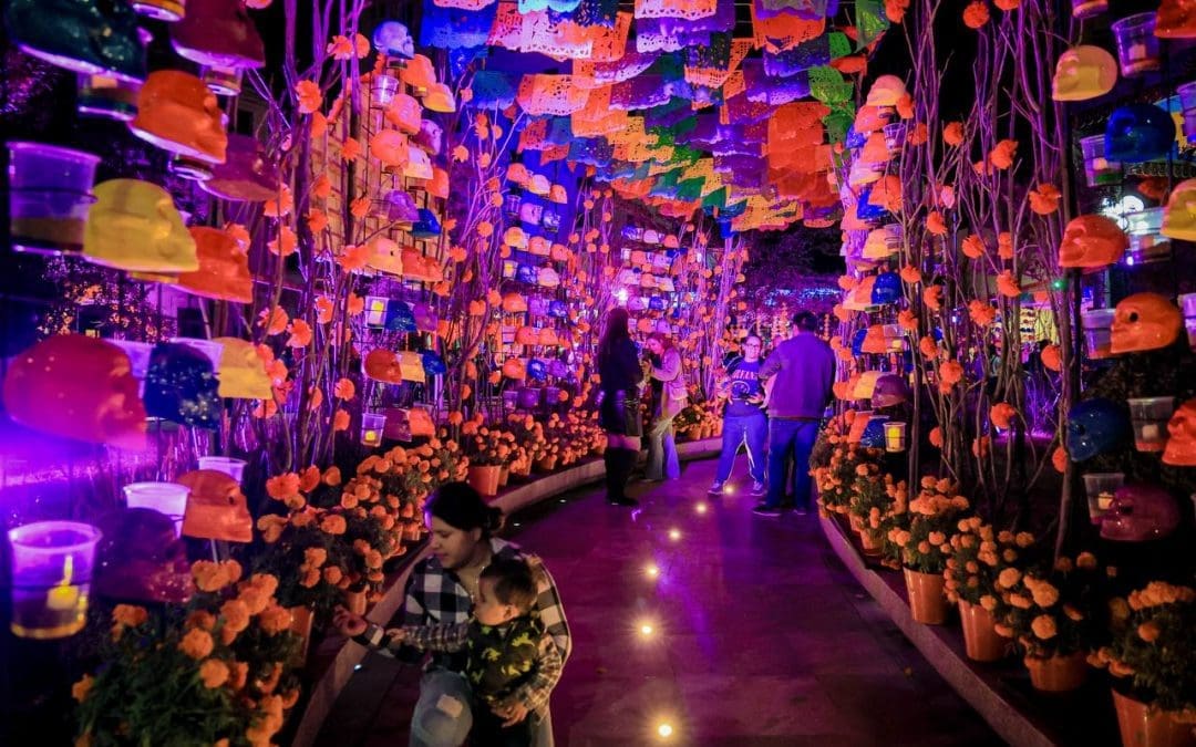 Disfrutaron cien mil personas el festival de Día de Muertos en Chihuahua