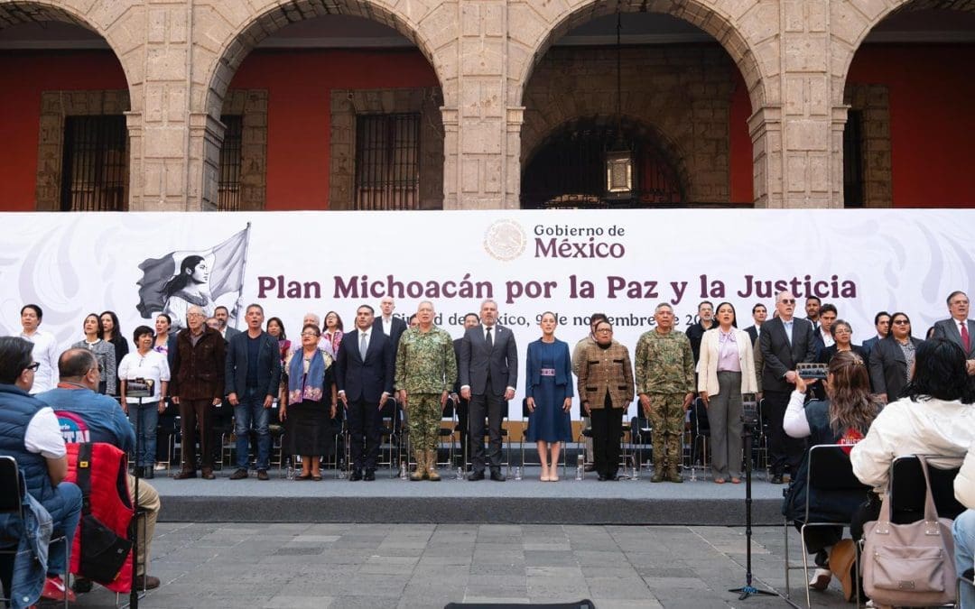 Sheinbaum anuncia inversión de 57 mil mdp para Michoacán con mayor austeridad
