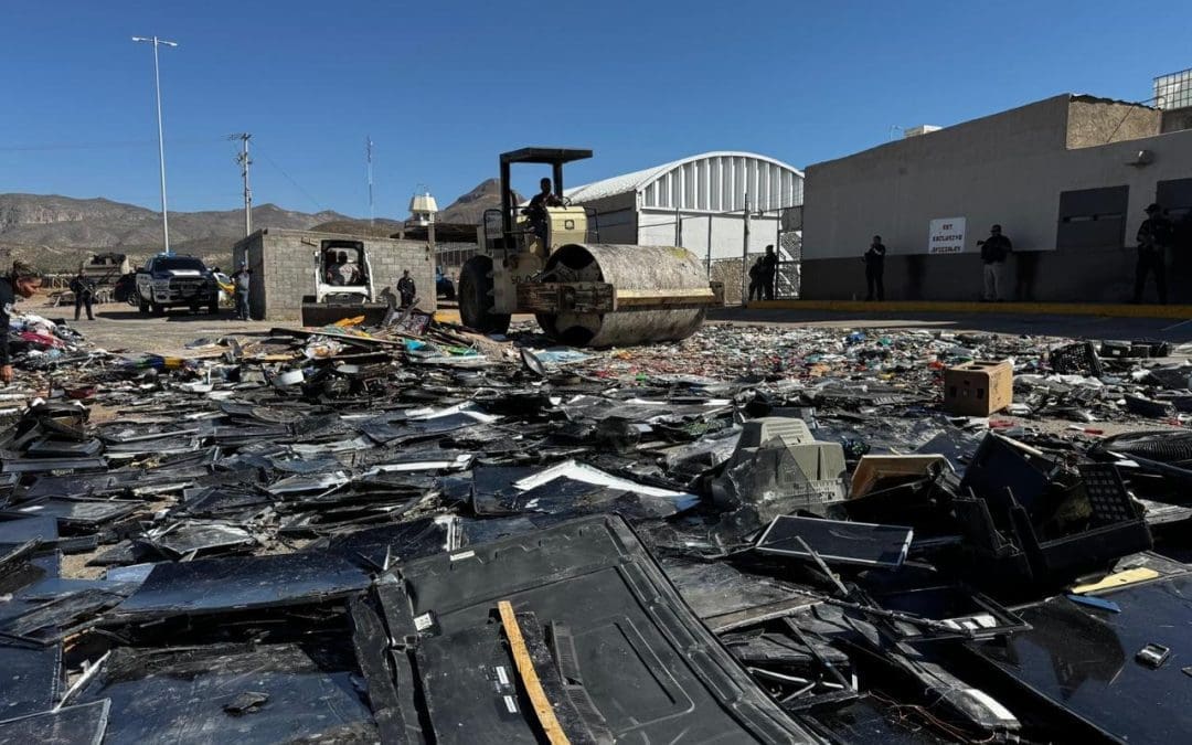 Destruyen más de 8 mil objetos no permitidos decomisados en CERESOS