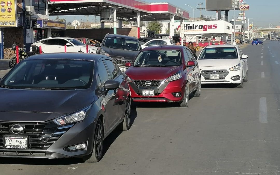 Choque múltiple sobre la avenida Tecnológico genera ligera congestión vehicular