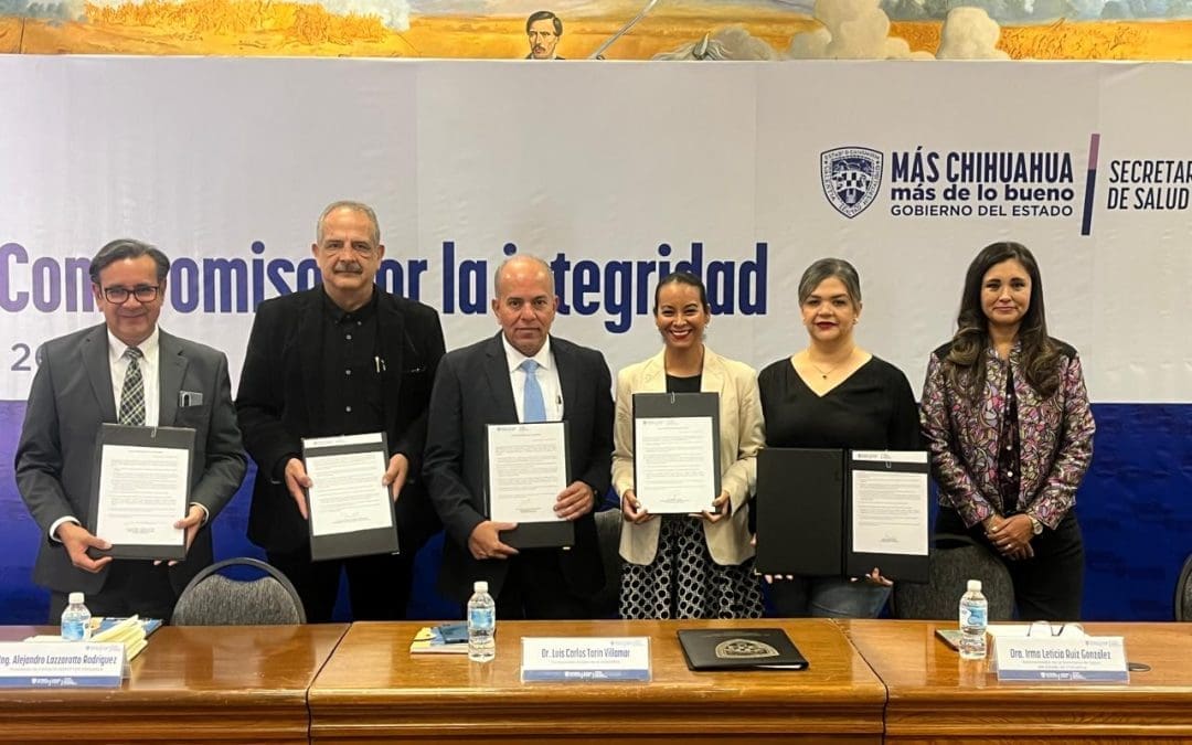 Firman Coespris y Cámaras acuerdo para reforzar acciones anticorrupción en el estado