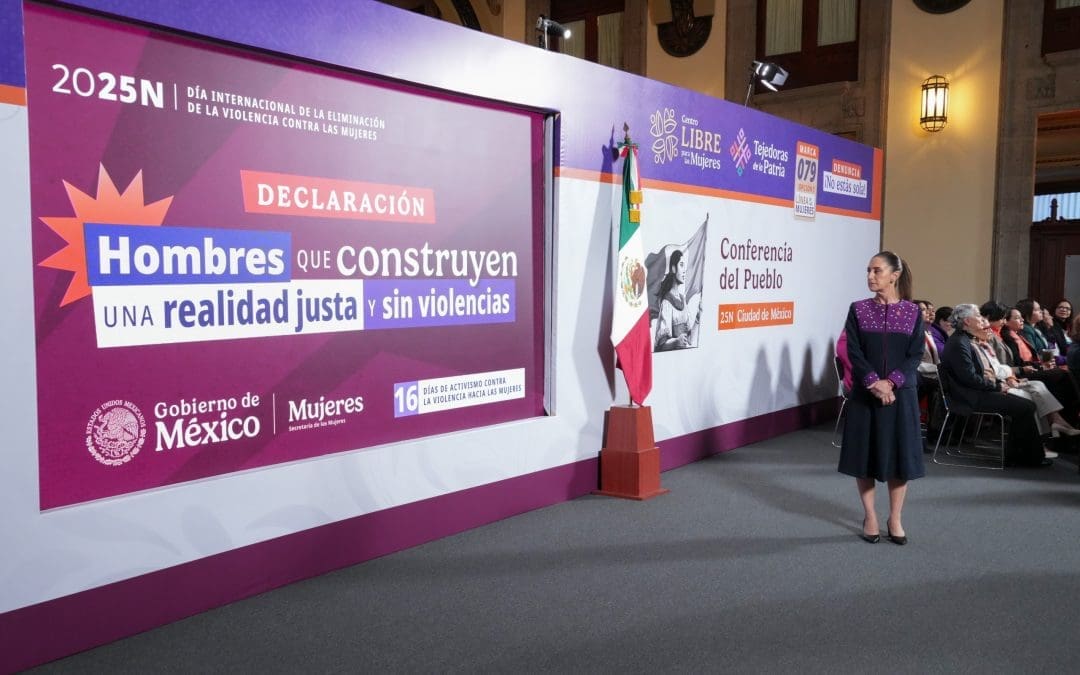 Gobierno federal inicia campaña de 16 días contra la violencia hacia las mujeres