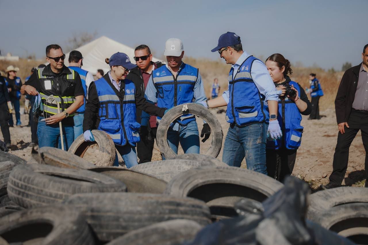 Realizan limpieza al Sacramento, Bonilla lidera brigada de voluntariado