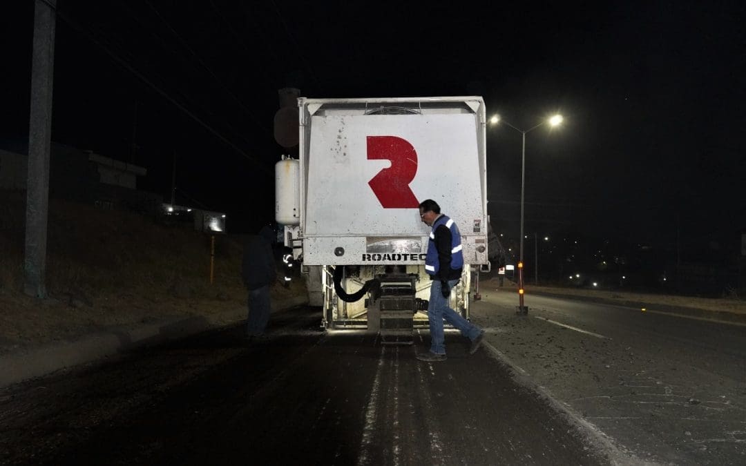 Arrancan recarpeteo en la salida a Cuauhtémoc