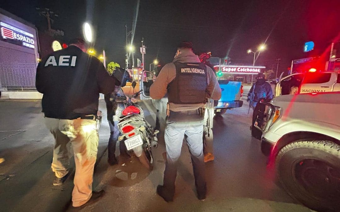 Realizan operativo conjunto en colonias del norte de Chihuahua