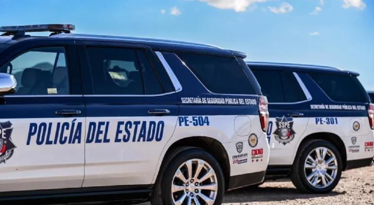 Despliega SSPE operativo en Guachochi tras enfrentamientos; aseguran vehículo 
