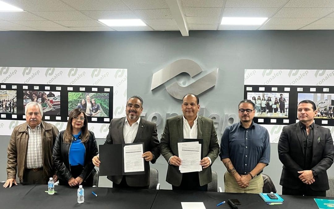 Firman Conalep y Tecmilenio convenio para facilitar estudios y trabajo simultáneo