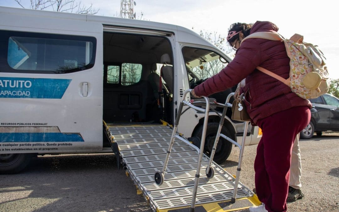 Ajustarán horario de servicio del transporte adaptado durante las vacaciones 