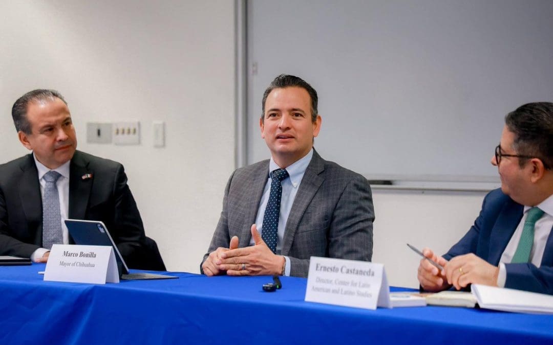 Marco Bonilla participa en panel de diálogo con universitarios en Washington D. C.