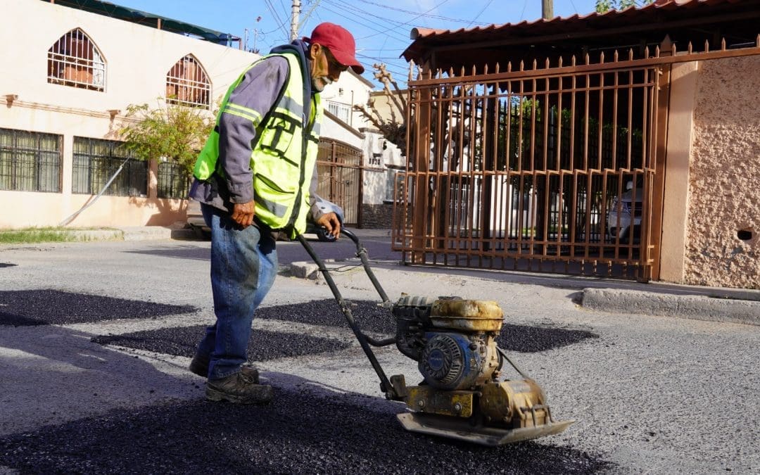 Atendieron más de mil 200 baches durante la primera semana de diciembre