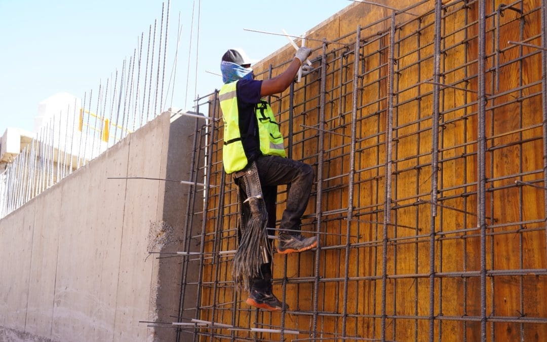 Reportan avances en la rehabilitación del puente vehicular de Sierra Azul
