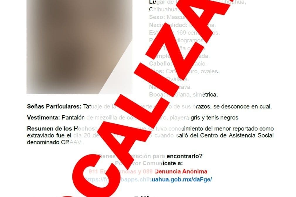 Localiza Fiscalía Zona Centro a 4 personas reportadas como ausentes