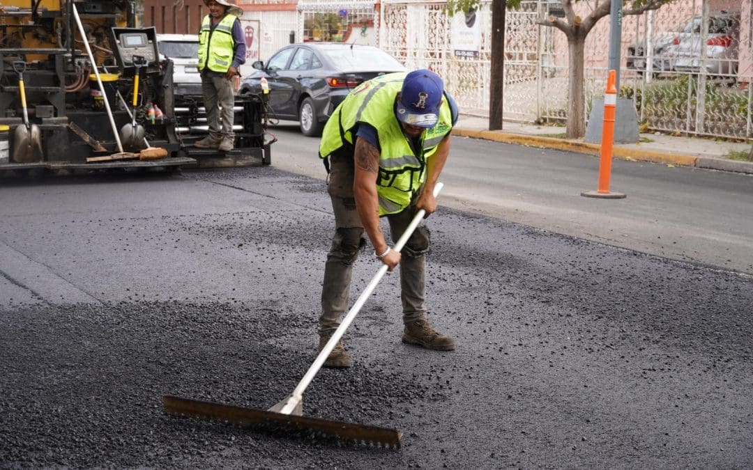 Renovaron más de 300 mil metros cuadrados de asfalto en 2025