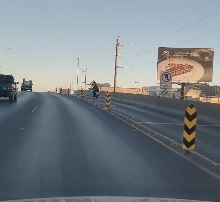 Refuerzan señalización en Periférico de la Juventud y reportan choque en avenida La Junta