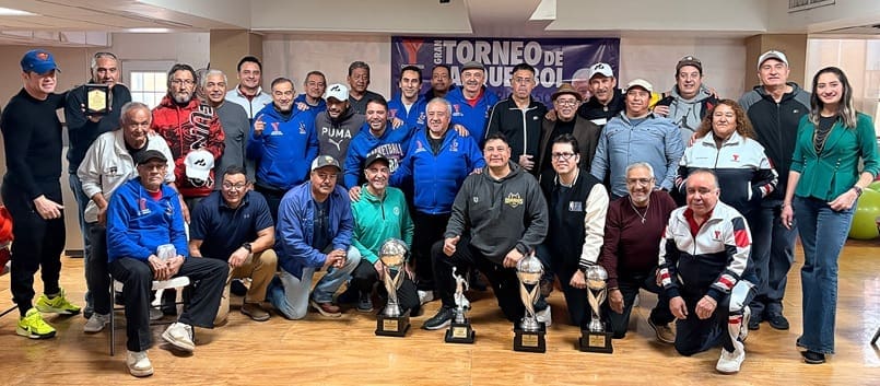Reconoce YMCA a los campeones del Torneo de Básquetbol “Víctor Carrejo” categoría 50 y más