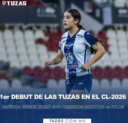 Debuta futbolista chihuahuense con las Tuzas