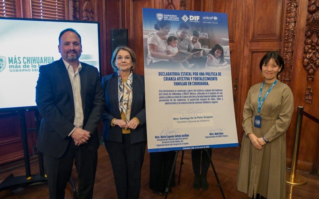 Estado y UNICEF firman declaratoria para impulsar crianza afectiva y prevenir violencia infantil