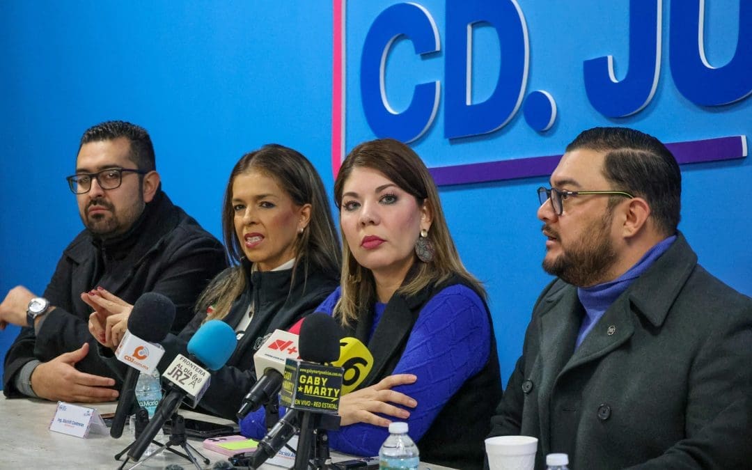 Daniela Álvarez destaca que el PAN quiere pagar la deuda del predial; el alcalde juarense no quiere se le pague