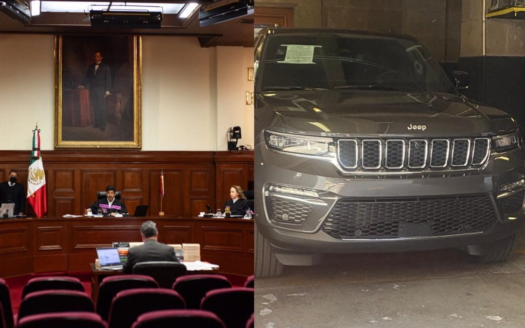 Ministros de la SCJN renuncian a usar camionetas blindadas