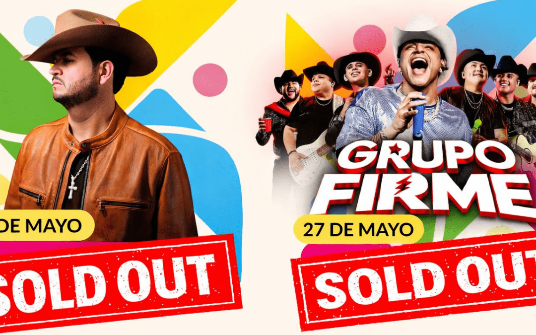 Se agotan boletos para Grupo Firme y Edén Muñoz en el Palenque Santa Rita 2026