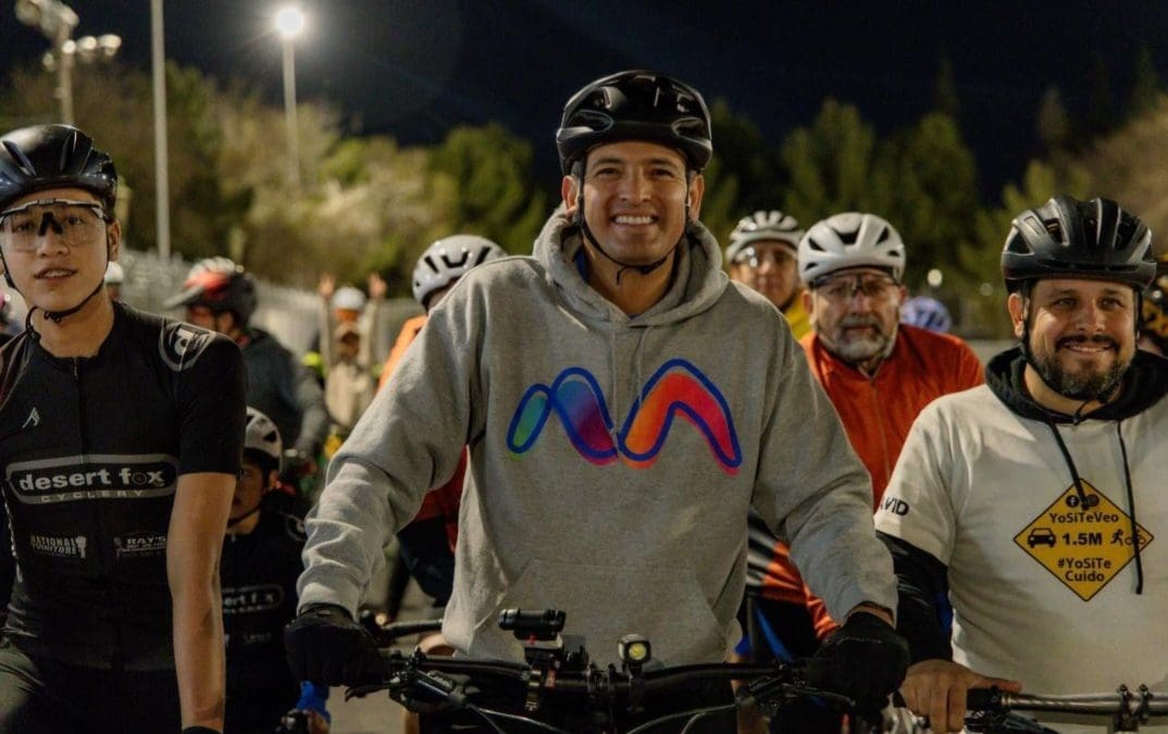 Inaugura Marco Bonilla Ciclopista renovada en la Ciudad Deportiva
