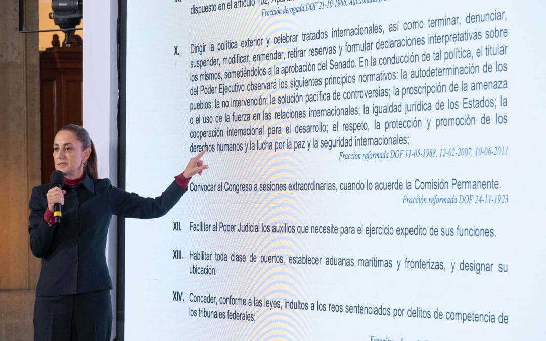 México insiste en la no intervención y evita pronunciarse sobre el fondo del caso Maduro