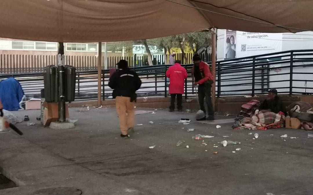 Basura y falta de limpieza, el primer recibimiento en el Hospital Morelos