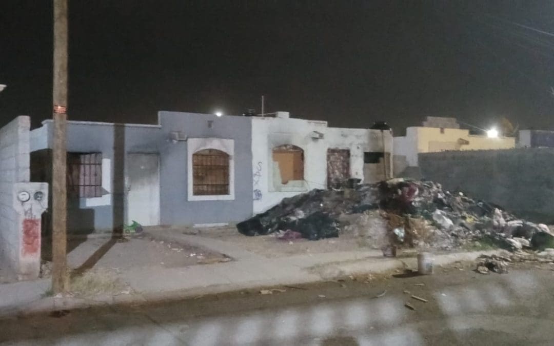 Denuncia ciudadana: tiradero clandestino en casa abandonada de Jardines de Oriente