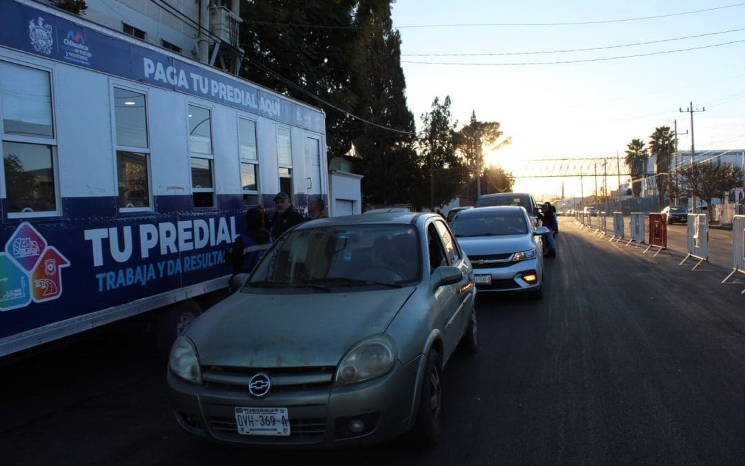 Predial puede pagarse desde el vehículo