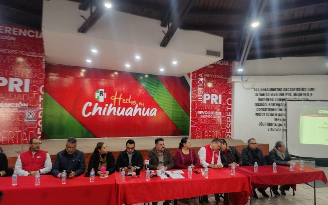 Anuncia PRI Chihuahua programa para reencontrarse con militantes
