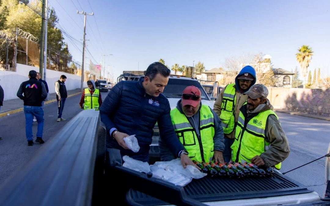Supervisó Bonilla trabajos de bacheo y remarcado de carriles en la ciudad