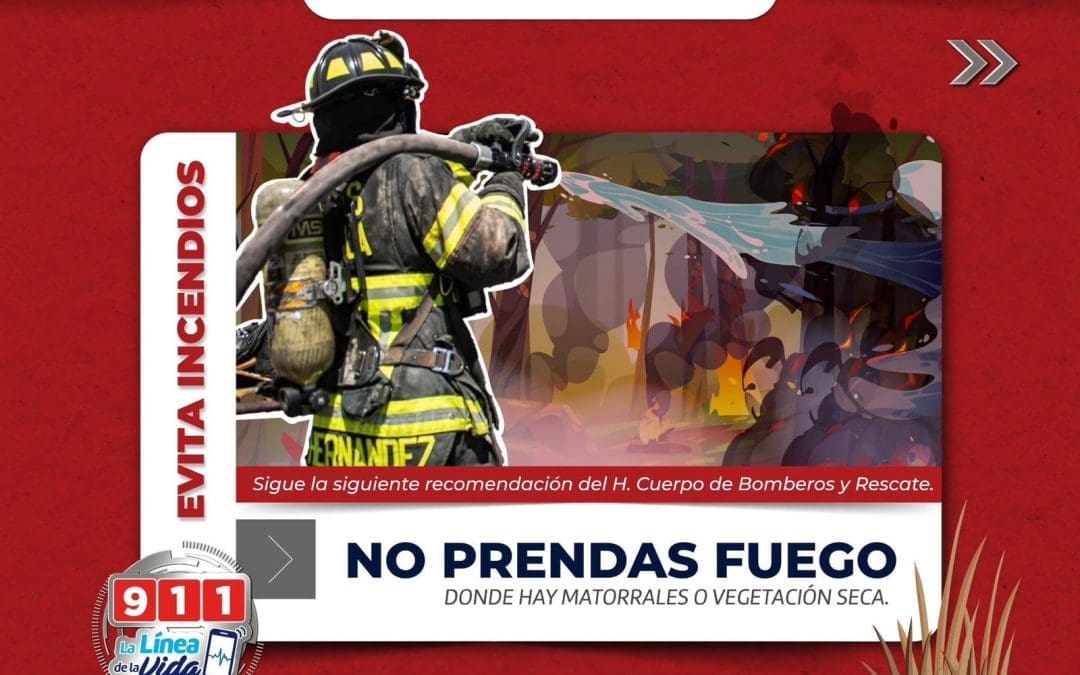 Piden no quemar basura para prevenir incendios