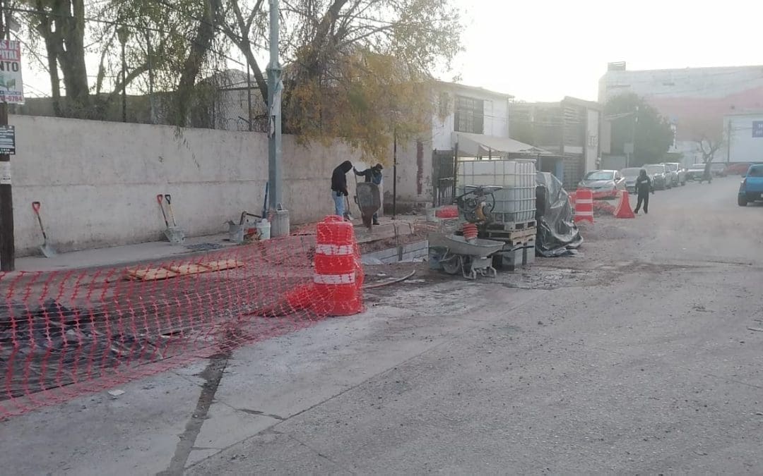 Continúan obras y cierres viales a espaldas del Hospital General