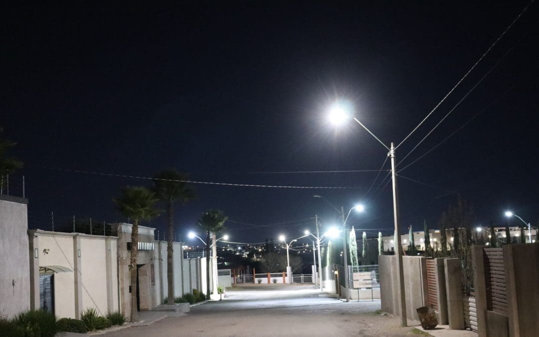Entregan modernización de alumbrado en Labor de Terrazas y Campestre del Bosque