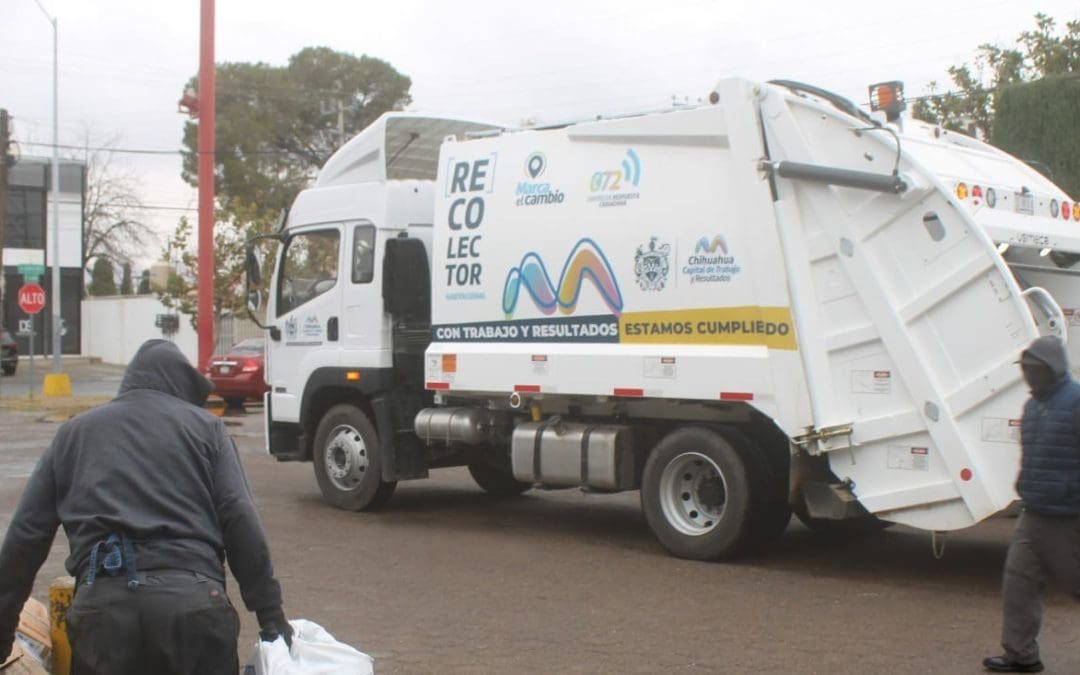 No suspenderán recolección de basura este lunes