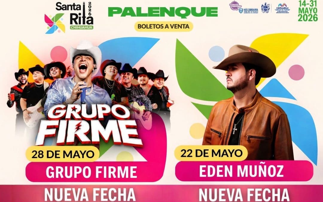 Anuncian nuevas fechas para Grupo Firme y Edén Muñoz