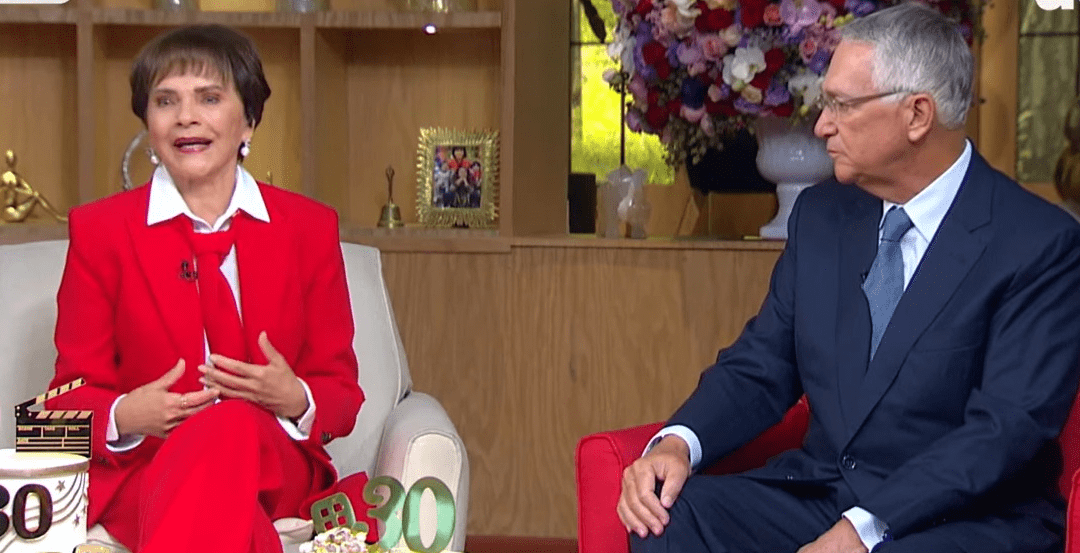 Con visita de Salinas Pliego, celebraron 30 años de «Ventaneando»