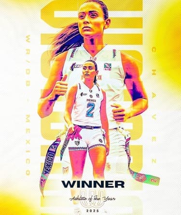 Victoria Chávez es galardonada atleta del año en el planeta