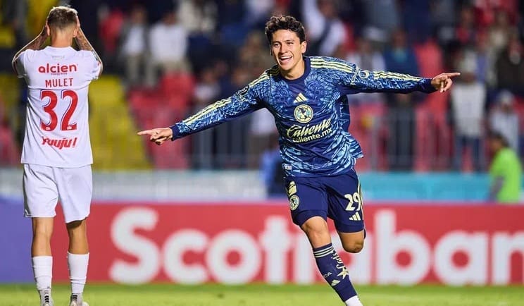 America vence a domicilio en la Concachampions