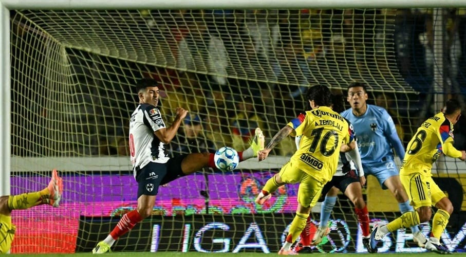 America suma tres victorias consecutivas;vence a Monterrey en la fecha 5